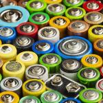 Zdjęcie różnych typów baterii