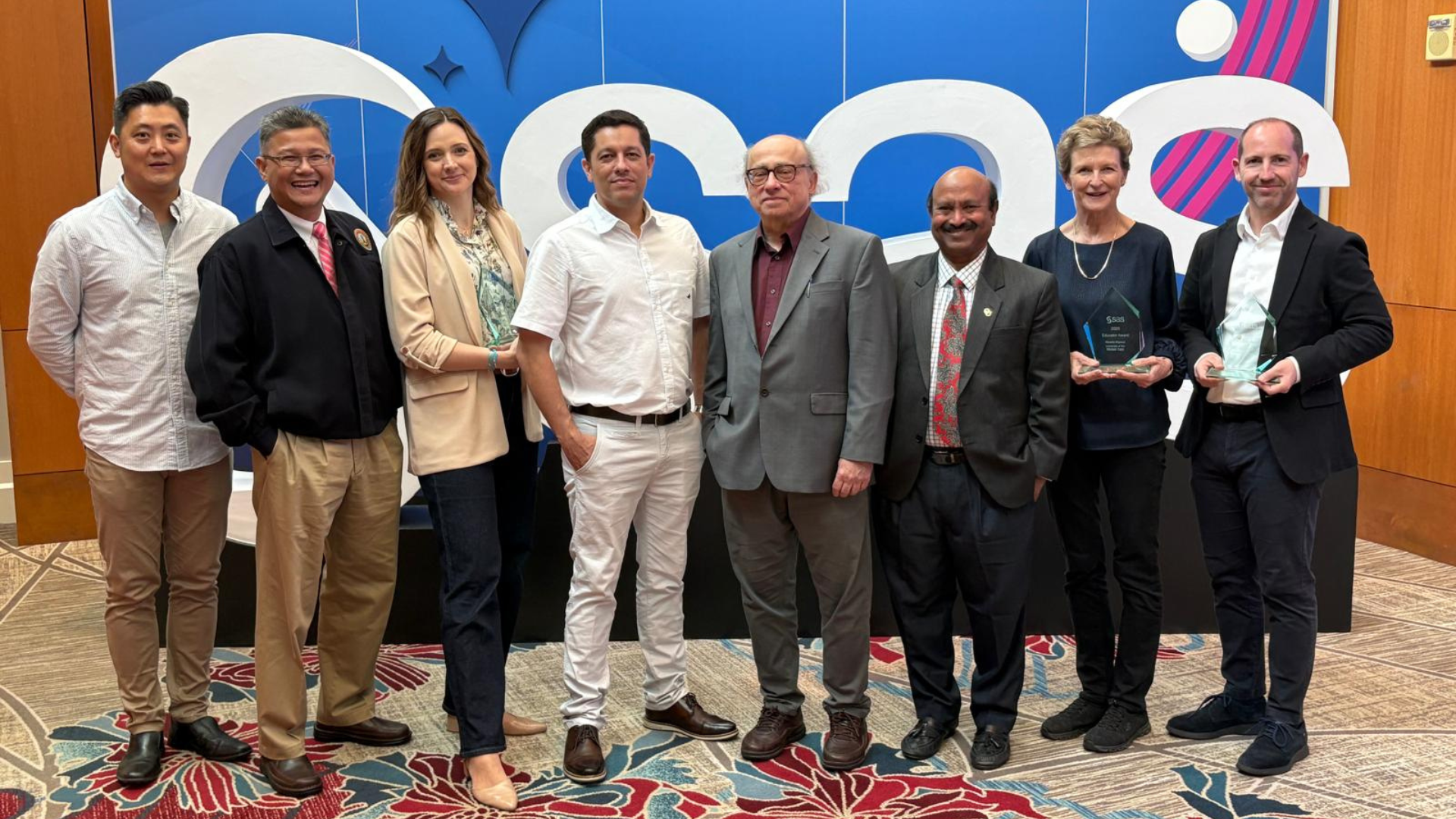 Na zdjęciu laureaci 2025 SAS Educator Award