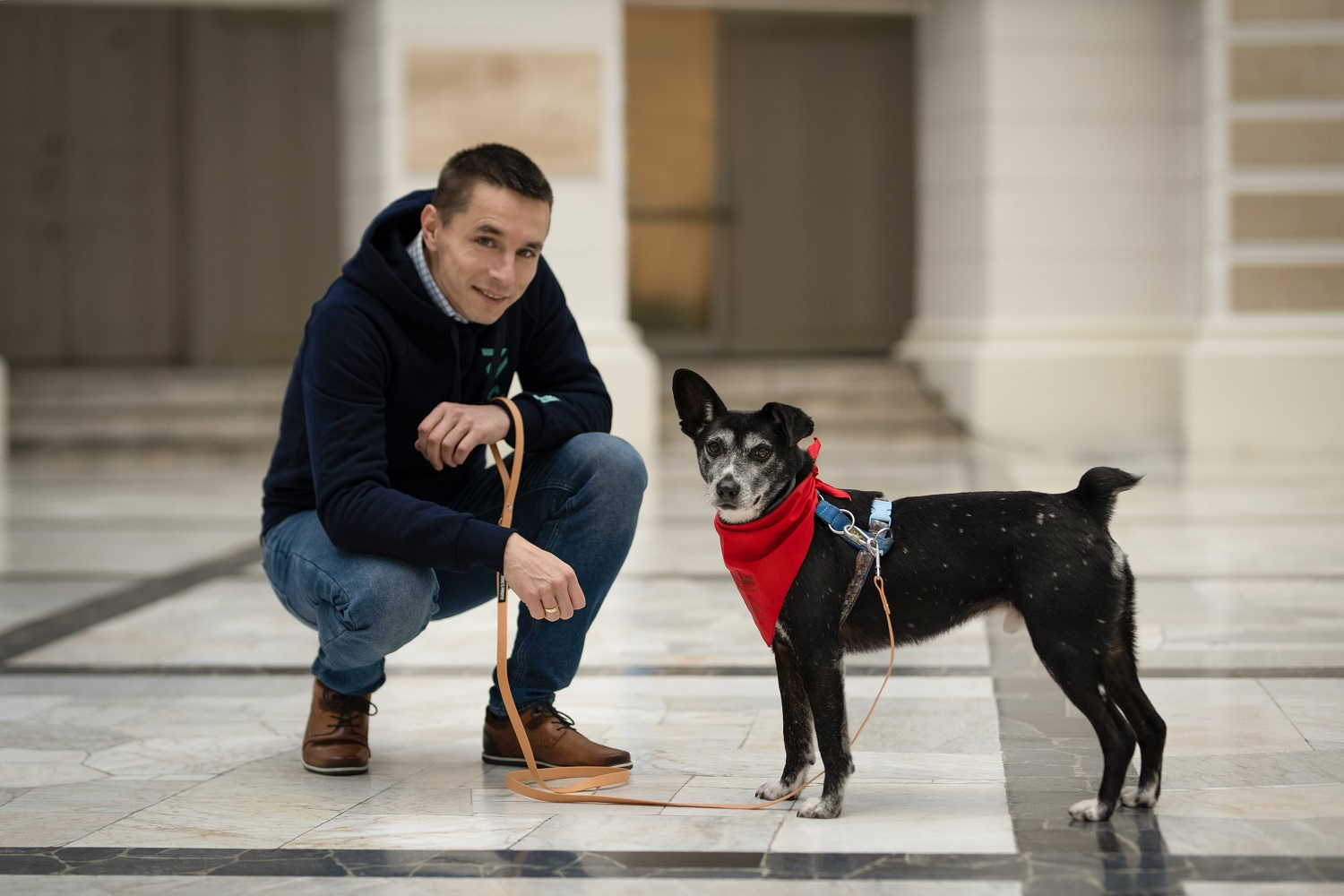 Pies Bunio i dr inż. Rafał Ruzik, Zastępca Kanclerza ds. Działalności Podstawowej