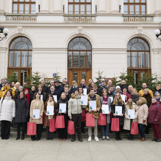Laureaci Stypendium pod choinkę 2025, Rektor PW, władze dziekański, 