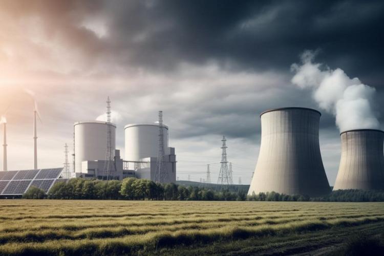 Zdjęcie elektrowni jądrowej