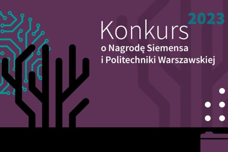 Grafika konkursu przedstawiająca motywy związane z jego tematyką