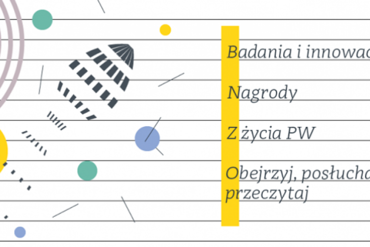 Grafika informująca o tematyce miesięcznika