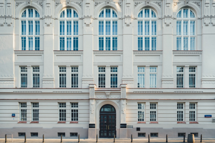 Zdjęcie gmachu Wydziału Architektury