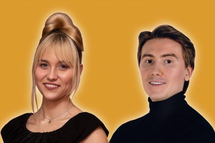 Julia Kosińska i Adam Galant