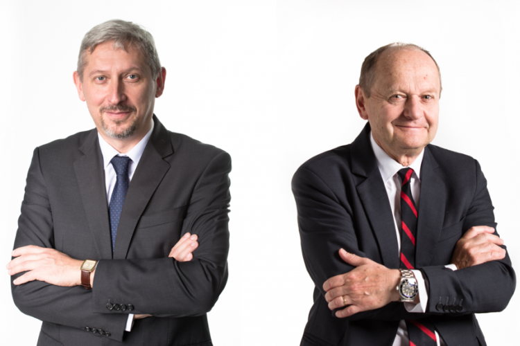 Prof. Mariusz Malinowski oraz prof. Michał Malinowski