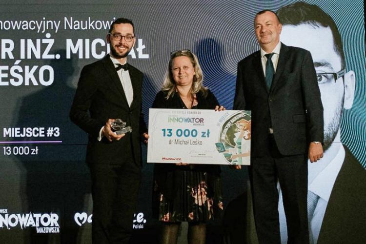 Zdjęcie dr. inż. Michała Leśko