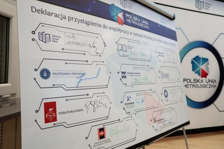 Deklaracja przystąpienia do współpracy w ramach Polskiej Unii Metrologicznej
