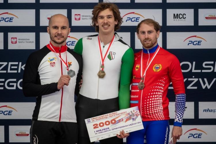 Zdjęcie medalistów na podium