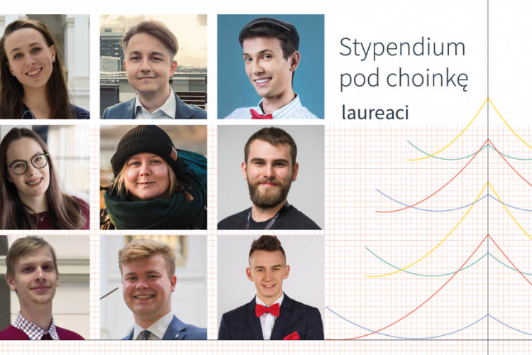 Zdjęcia tegorocznych laureatów Stypendium pod choinkę