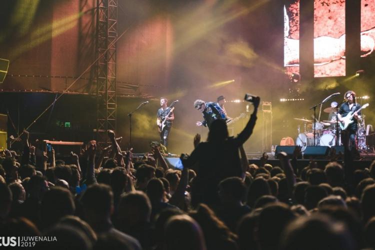 Zdjęcie z koncertu Lady Pank podczas Juwenaliów 2019