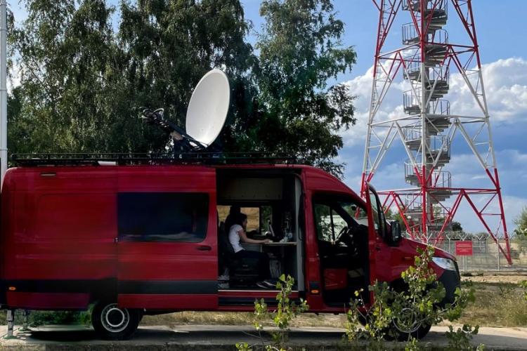 Zdjęcie prototypu Mobilnego Punktu Infrastruktury Teleinformatycznej