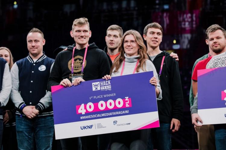 Mateusz Białek, Kamil Choromański, Alicja Łobodecka i Jakub Łobodecki
