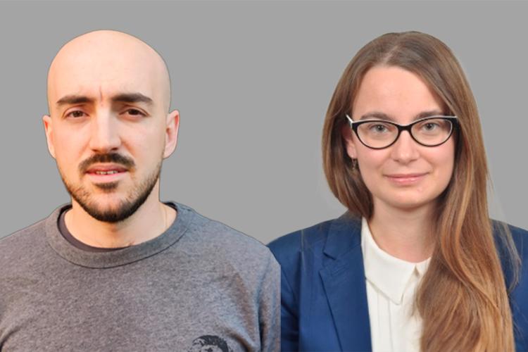Na zdjęciu Sebastian Wodyk i Dominika Bury 