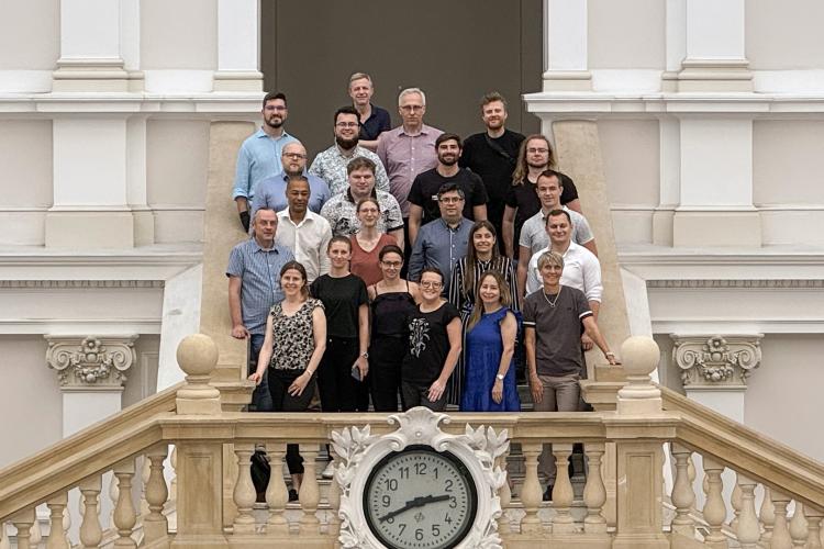 Na zdjęciu członkowie zespołu projektowego DoorCE