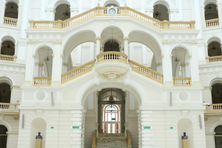 Na zdjęciu wnętrze Gmachu Głównego Politechniki Warszawskiej