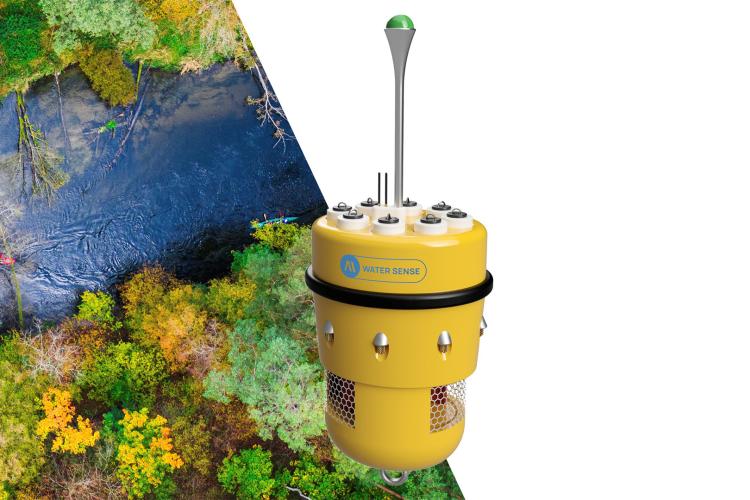 Na zdjęciu stacja pomiarowa Water Sense