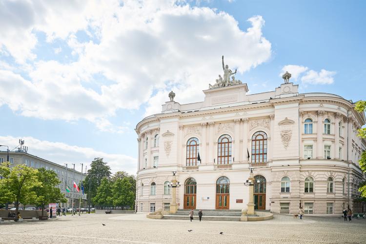 Na zdjęciu Gmach Główny Politechniki Warszawskiej