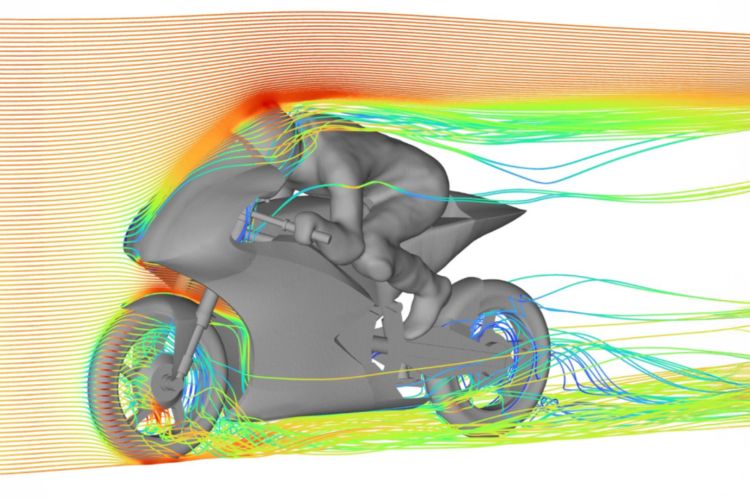 Grafika modela motocyklu Perun 2.0