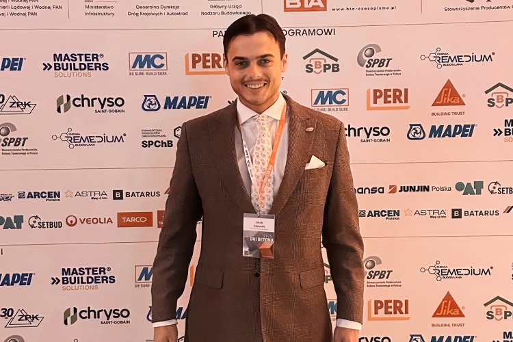 Na zdjęciu Jakub Zabawski
