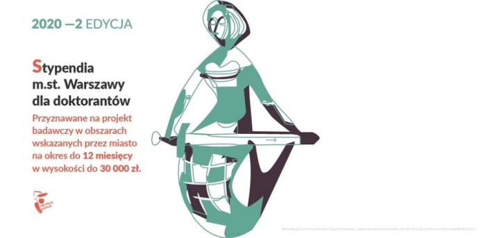 Grafika informująca o stypendium