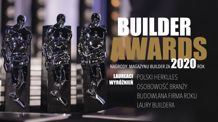 Grafika wyróżnień Builder Awards