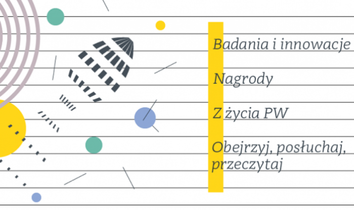 Grafika informująca o tematyce miesięcznika