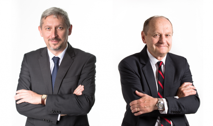 Prof. Mariusz Malinowski oraz prof. Michał Malinowski