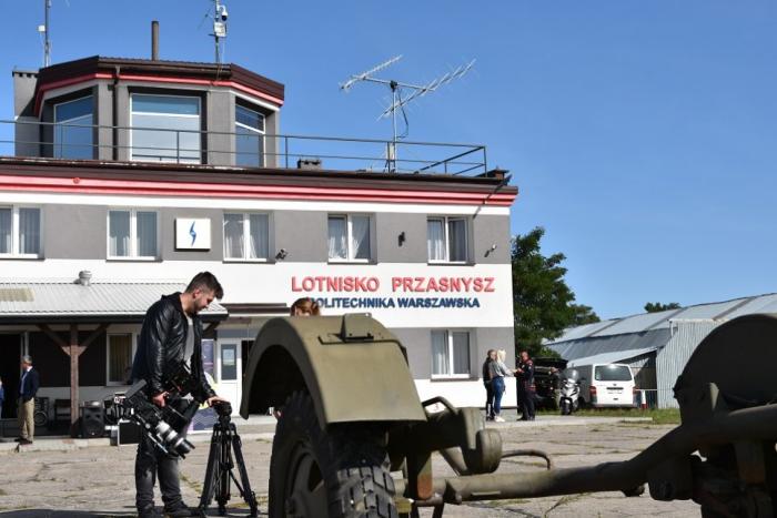 Zdjęcie z przansyskiego lotniska
