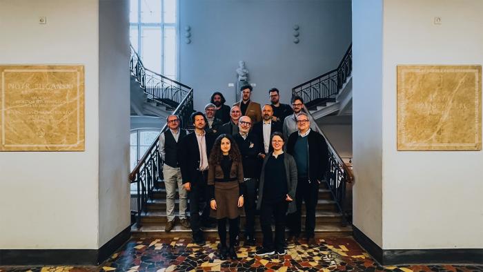 Na zdjęciu uczestnicy projektu CoVher podczas spotkania na Wydziale Architektury Politechniki Warszawskiej 