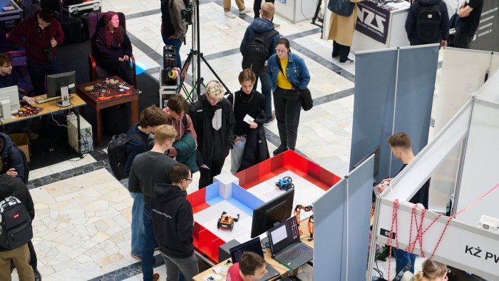 Na zdjęciu XXII Targi Kół Naukowych i Organizacji Studenckich KONIK