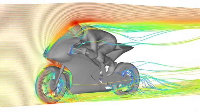 Grafika modela motocyklu Perun 2.0