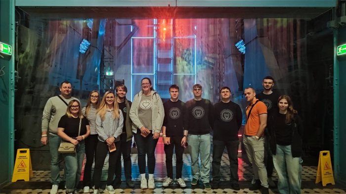 Na zdjęciu studenci z Płockiego Koła Naukowego Chemików