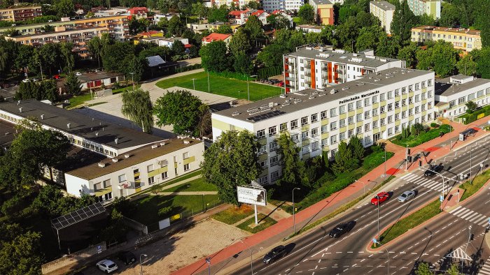 Na zdjęciu Gmach Mechaniki