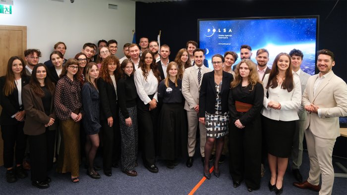 Na zdjęciu: członkowie Rady Studentów przy Prezesie POLSA
