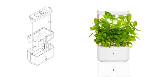 Na zdjęciu doniczka hydroponiczna EasyGreen