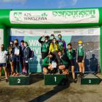 Zdjęcie wioślarzy na podium zawodów