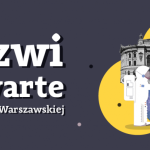 Grafika promująca Drzwi Otwarte PW