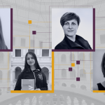 Zdjęcia kobiet związanych z Politechniką Warszawską 