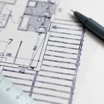 Zdjęcie fragmentu projektu architektonicznego
