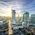 Zdjęcie centrum Warszawy