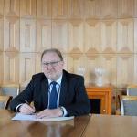 Zdjęcie prof. Krzysztofa Zaremby, Rektora PW