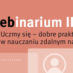 Grafika informująca o webinarium