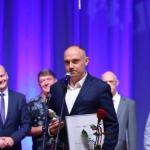 Piotr Gryszpanowicz podczas gali plebiscytu "Płocczanin Roku"