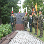 Warta przy pomniku 3 Batalionu Pancernego AK „Golski”