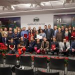 Na zdjęciu: laureaci konkursu Popularyzator Nauki 