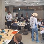 Na zdjęciu: drużyna Musketeers podczas hackatonu SpeedLab