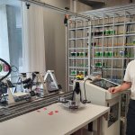 Na zdjęciu: dr inż. Krzysztof Ejsmont w laboratorium SUPSI